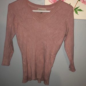 Philosophy V-neck sweatshirt